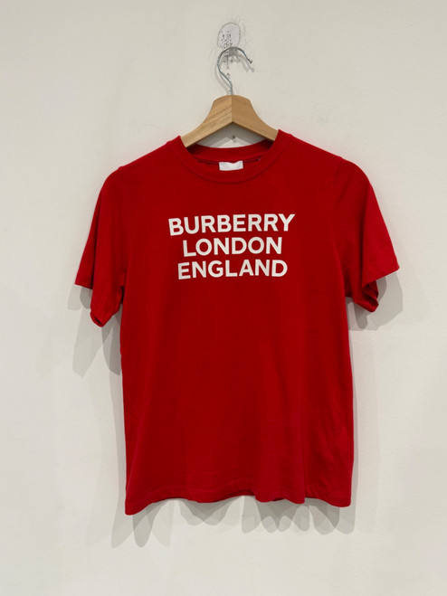 Burberry Logo Tee Red (Pre-Owned)