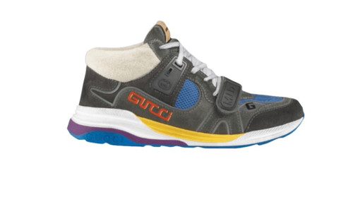 Gucci Ultrapace Mid Black Grey
