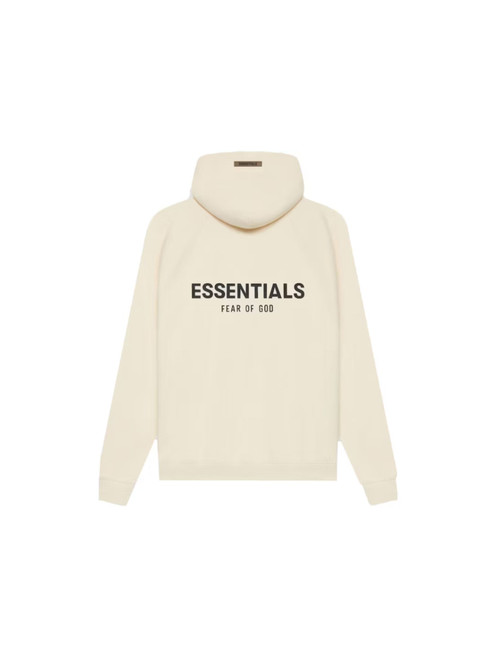 Fear of God Essentials Pull-Over Hoodie (SS21) Cream/Buttercream