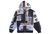 Supreme Patchwork Zip Up Hooded Sweatshirt (SS25) Navy