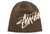 Stussy Brushed Out Stock Skullcap Brown