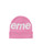 Supreme Big Logo Beanie Pink