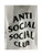 Anti Social Social Club Camo Logo Hoodie White