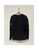 Moncler Grenoble Logo Print Cotton Long Sleeve Black (Pre-Owned)