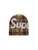 Supreme Big Logo Beanie (FW23) Tan Plaid