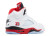 Jordan 5 Retro Fire Red Black Tongue (2025)