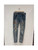 Amiri Clay Indigo Leather Stitch Logo Jeans (Pre-Owned)