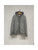 Burberry Logo Zip Up Hoodie Grey