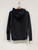Ami Paris Logo Detailed Zip-Up Hoodie Black (Pre-Owned)