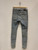 Amiri Pajama Art Patch Skinny Jeans Light Blue (Pre-Owned)