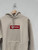 Supreme Box Logo Hoodie (FW24) Stone