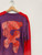 Off-White Triple Layer Reconstructed Longsleeve Red Purple