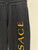 Versace Logo Sweatpants Black (Pre-Owned)