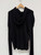Rick Owens Zip Knitted Hoodie Black