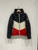 Moncler Palliser Colour Block Quilted Shell Hooded Down Jacket Navy (Pre-Owned)