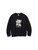 Kaws X Uniqlo Black Crewneck