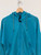 C.P. Company Diagonal Raised Fleece Goggle Zipped Hoodie Teal (Pre-Owned)