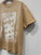 Purple Brand Newsprint Tee Beige (Pre-Owned)