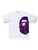 BAPE Color Camo Side Big Ape Head Tee White/Purple