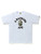 BAPE Sta Camo College Tee White/Yellow