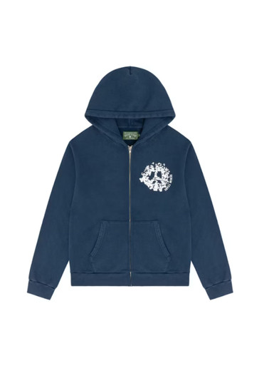 トップス Labyrins Dont Cry Horse Zip Hoodie Navy Labyrins Dont Cry Horse Zip Hoodie Navy | Shury