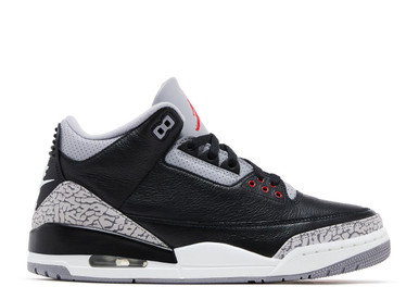 最終【新品未使用】Nike AirJordan3 Black Cement Jordan 3 Retro OG Black Cement (2024)