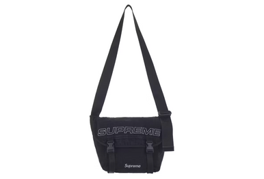 Supreme Denim Messenger Bag Black