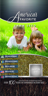 Champion 3+3 Fescue Blend Grass Seed (6lb Bag)
