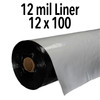 12 Mil Economy reinforced vapor barrier - 12' x 100' Roll