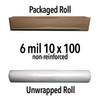 Packaging for 6 mil crawl space vapor barrier