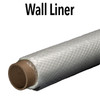 Wall vapor barrier for crawl spaces.  Used in crawl space encapsulation.