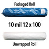 Wrapped roll picture of 10 mil 12 foot by 100 foot