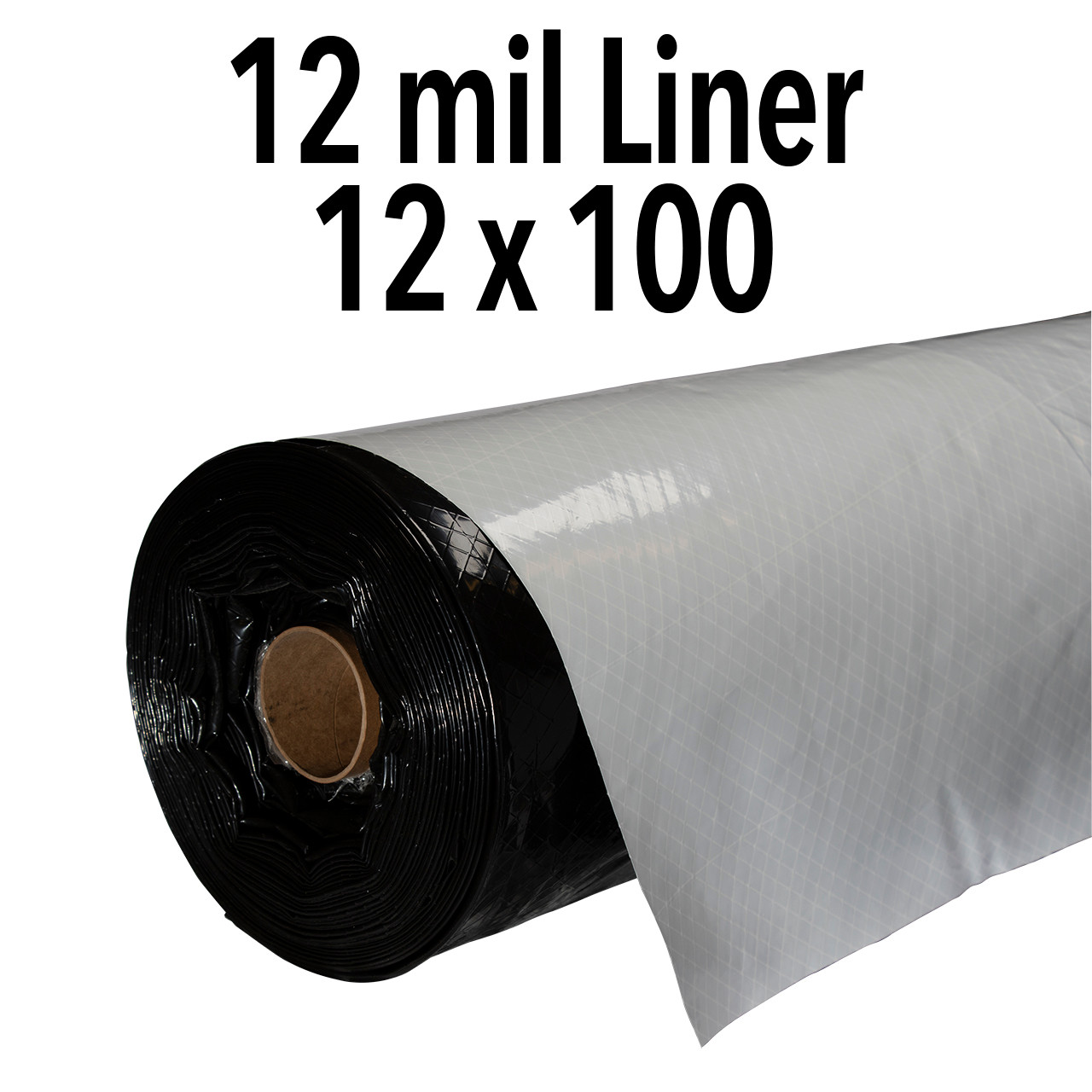 12 Mil Economy reinforced vapor barrier - 12' x 100' Roll