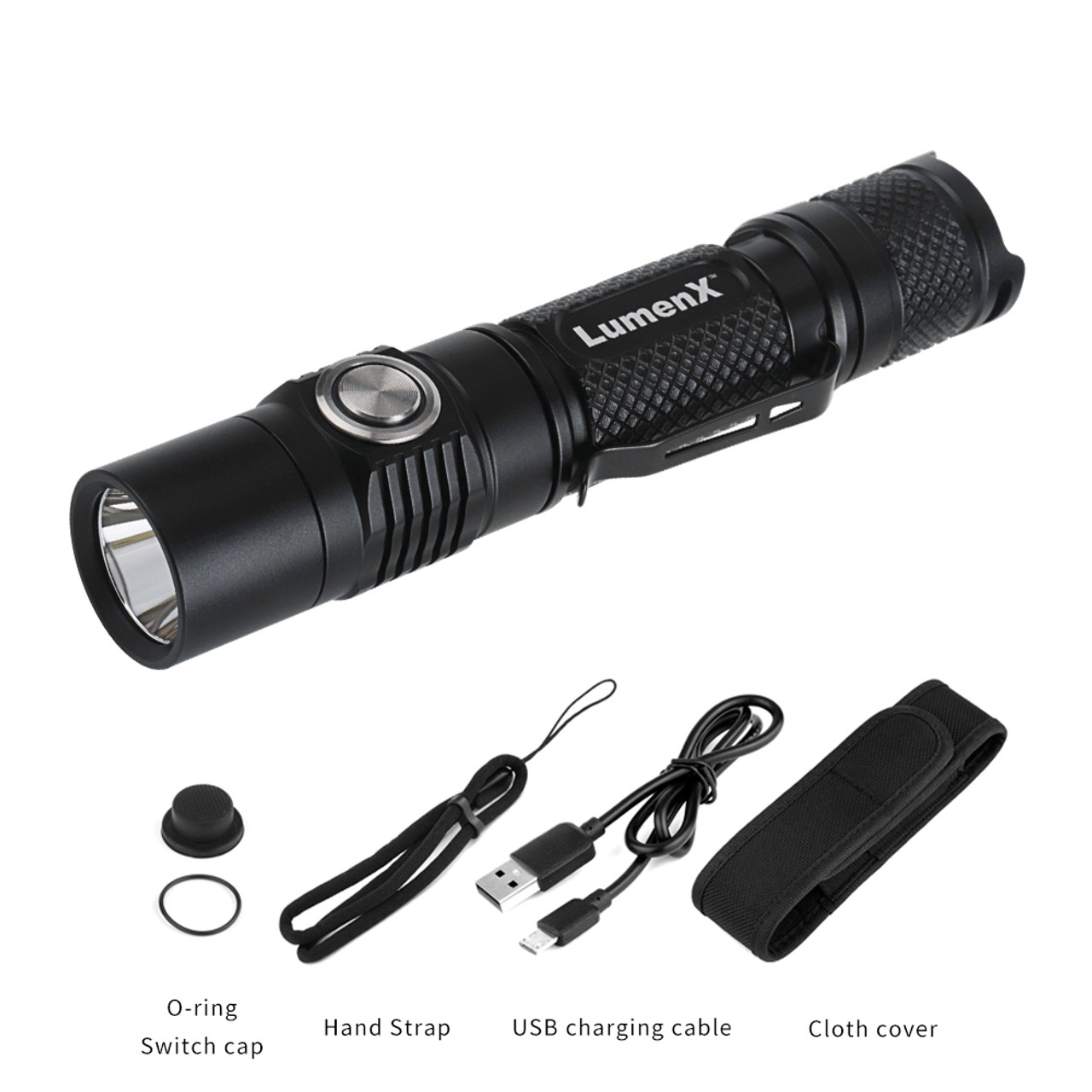 usb charging flashlight