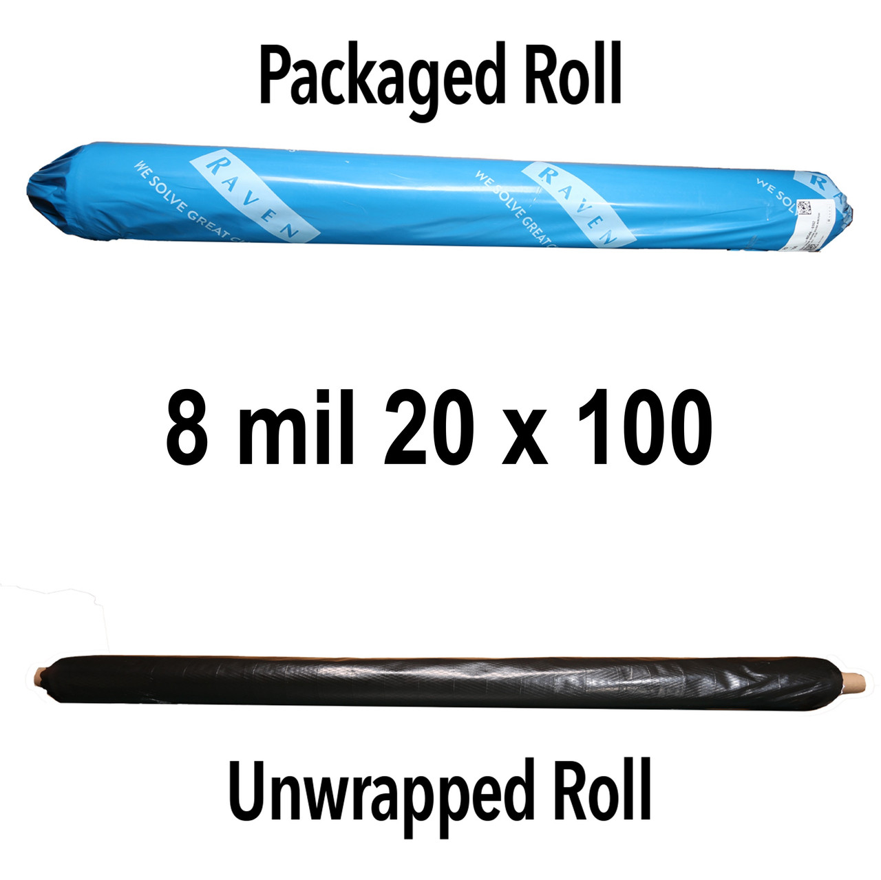 Vapor Barrier in its packaging 24 foot by 100 foot