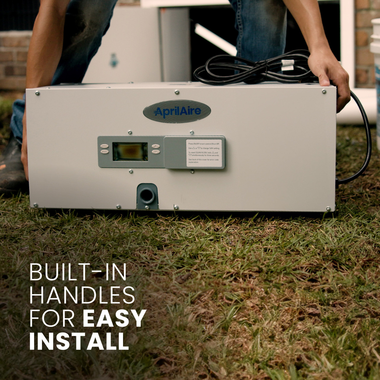 AprilAire E050 Crawl Space Dehumidifier (50-Pint) | Crawlspace Depot