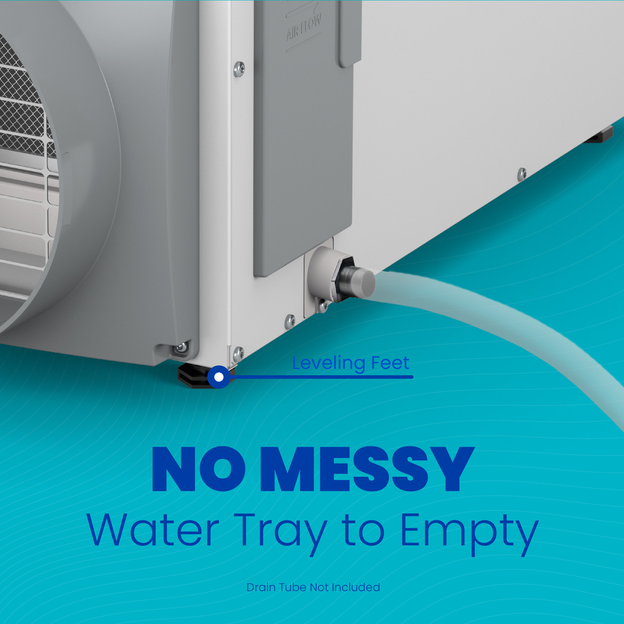AprilAire E100DW Wi-Fi Crawl Space Dehumidifier (100-Pint