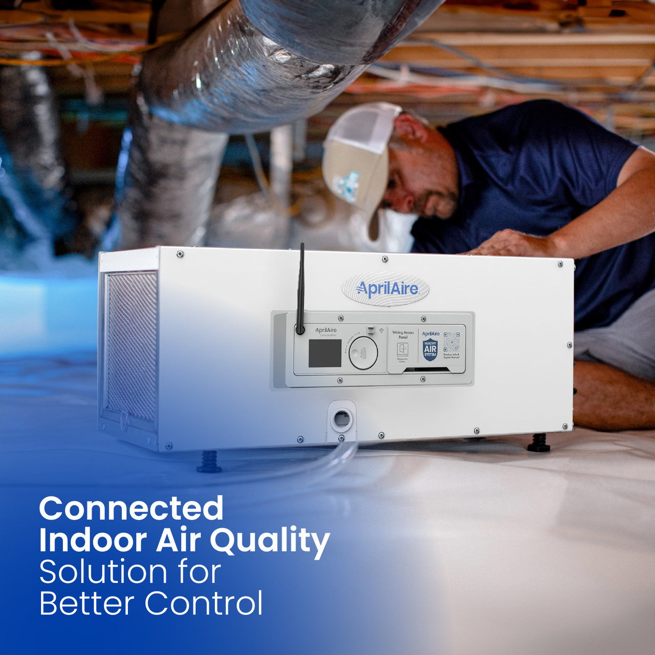 AprilAire E050W Wi-Fi Dehumidifier