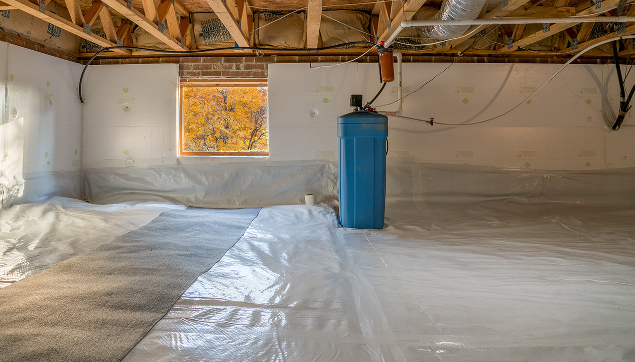 What about the gaps around electrical and plumbing penetrations between my crawl space and living space?