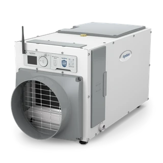 Front view of Wi-Fi Aprilaire Dehumidifier