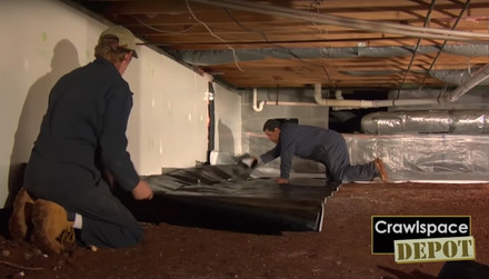 How much protection does a vapor barrier provide in our crawl space?