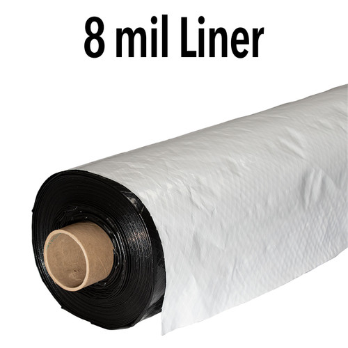 8 Mil Reinforced Crawl Space Liner (WB) Roll -Various sizes