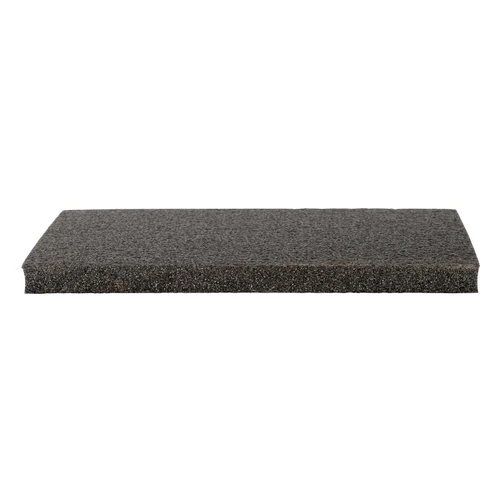 Side profile of VentBlock showing the 1-inch-thick polyethylene panel