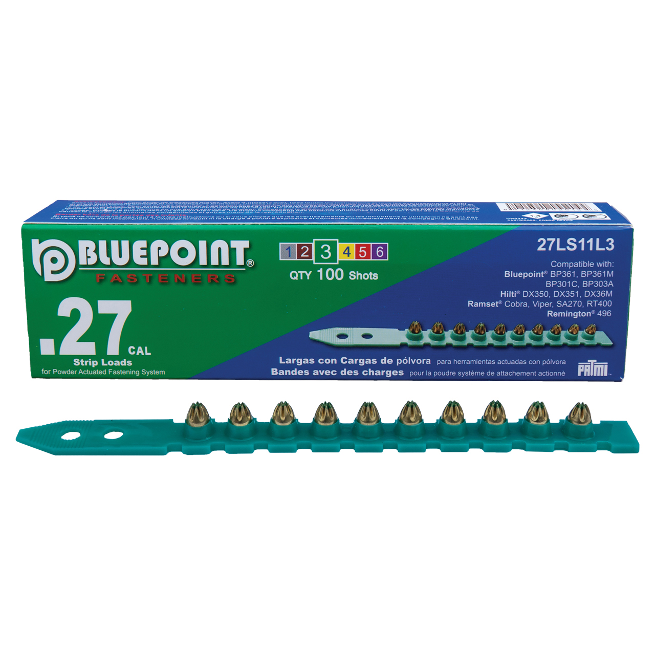 Green Loads - .27 Caliber Cartridges