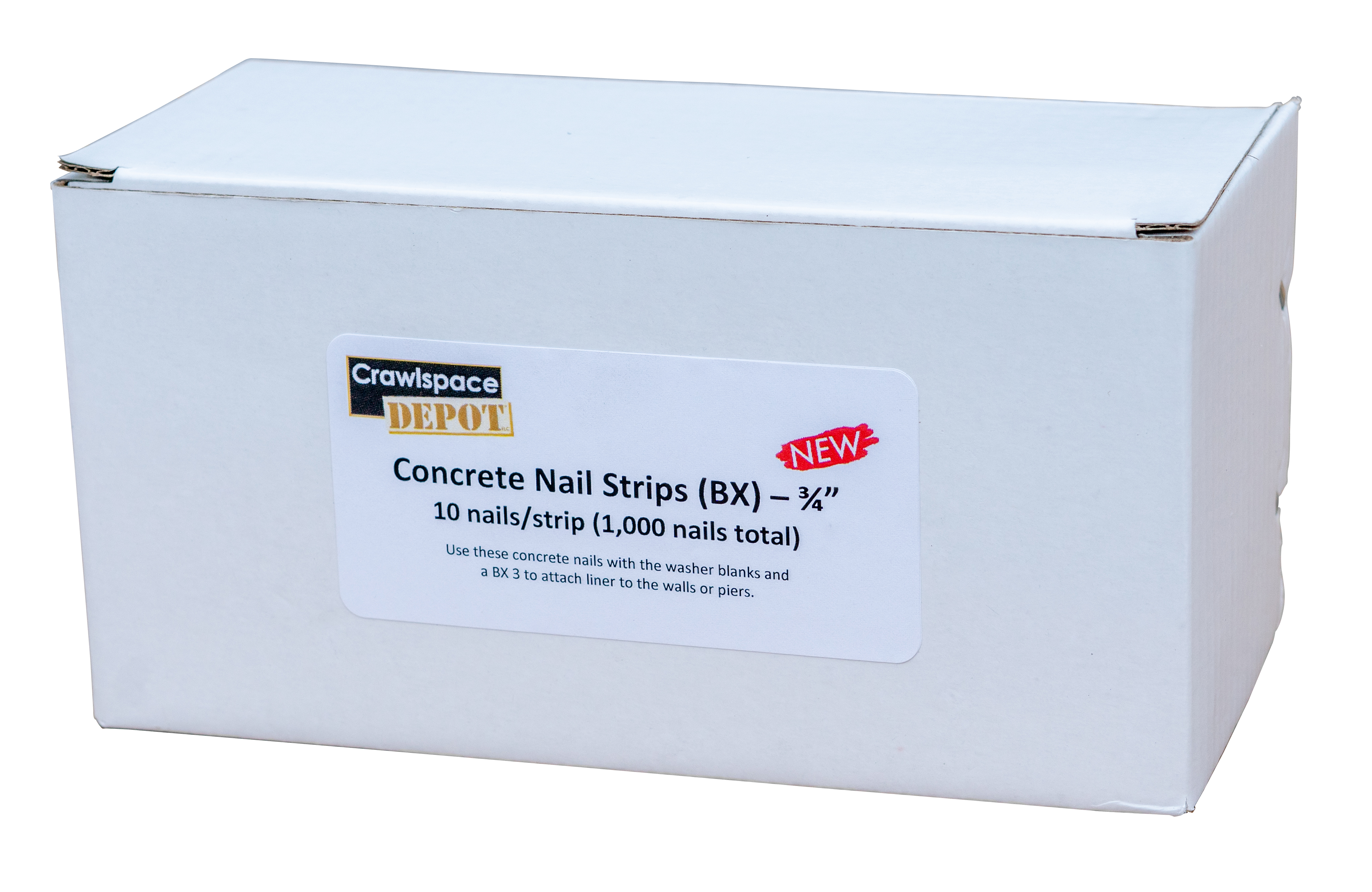 Box of 1,000 nails for Battery Actuated Tool