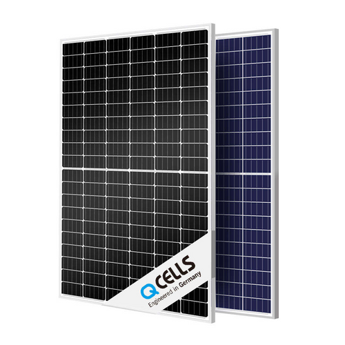 375W–385W Bifacial Silicon Solar Panels / 550W 210mm White Glass PV Modules – TUV Approved for Home Use (USA Stock)