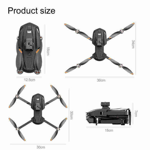 Top-Rated V168 4K Professional Drone with HD Camera, GPS, LED Lights, Long Range, and Brushless Motor