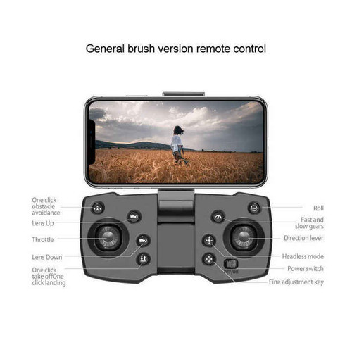 V168 Prosumer Drone – 4K Professional HD Camera, GPS, LED Lights, Long-Range & Brushless Motor Quadcopter