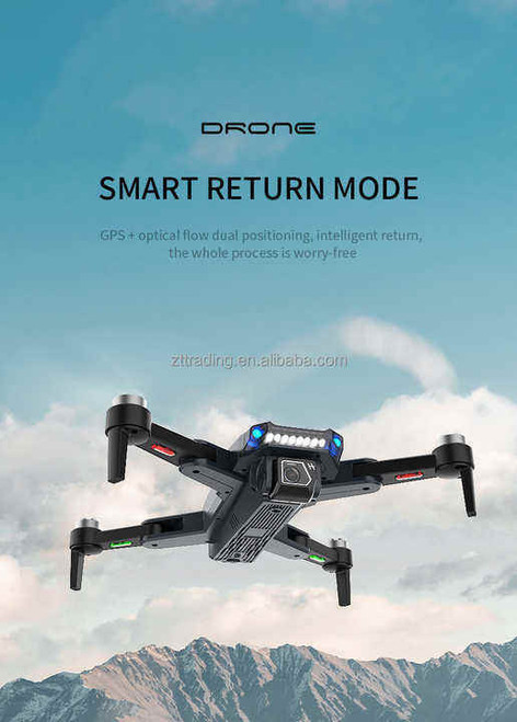 Advanced 4K HD Mini FPV Drone – WiFi Real-Time Transmission with Long-Endurance Flight & Remote Control