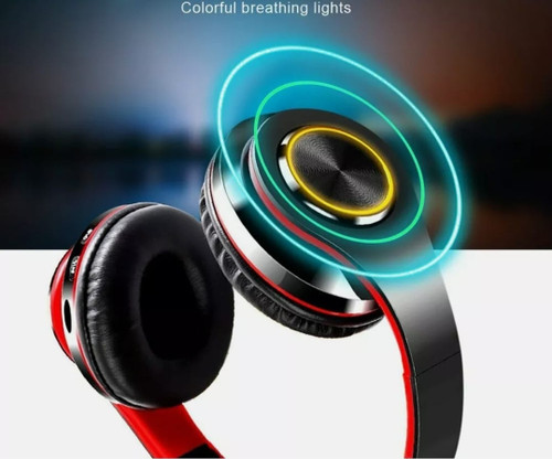 Color Changing Ninja Dragon Z10 Bluetooth 5.3 Headphones RGB LED Deep Bass Noise Cancelling Long Playtime